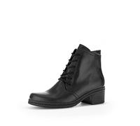 Gabor Femme Bottines, Dame Bottines à Lacets,Semelle intérieure Amovible,Demi-Bottes,Botte à Lacets,Botte d'hiver,Noir (Schwarz) / 27,37.5 EU / 4.5 UK