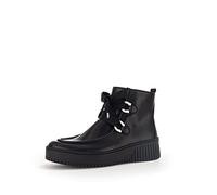 Gabor Femme Bottines, Dame Bottines à Lacets,Semelle intérieure Amovible,Fermeture à glissière,Bottes,Noir (Schwarz) / 27,41 EU / 7.5 UK