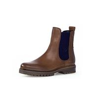 Gabor Femme Bottines, Dame Bottines Chelsea,Semelle intérieure Amovible,Bottes de Glisse,fourré,Marron (Sattel) / 55,39 EU / 6 UK
