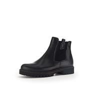Gabor Femme Bottines, Dame Bottines Chelsea,Semelle intérieure Amovible,Bottes de Glisse,Plat,Demi-Bottes,Noir (Schwarz) / 57,38 EU / 5 UK
