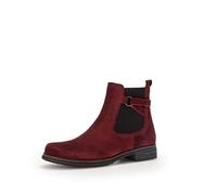 Gabor Femme Bottines, Dame Bottines Chelsea,Semelle intérieure Amovible,Bottes d'hiver,Demi-Bottes,Bottines,Rouge (Dark-Opera/Mocca) / 15,38.5 EU / 5.5 UK