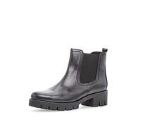 Gabor Femme Bottines, Dame Bottines Chelsea,Semelle intérieure Amovible,fourré,Bottes d'hiver,Demi-Bottes,Bottines,Noir (Schwarz),38 EU / 5 UK