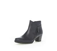 Gabor Femme Bottines | Dame Bottines | Demi-Bottes | Bottine | Haut de la Cheville | Fermeture éclair | Bleu (Ocean) / 06 | 37.5 EU - 4.5 UK