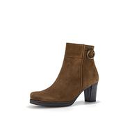 Gabor Femme Bottines, Dame Bottines,Demi-Bottes,Bottine,Haut de la Cheville,Fermeture éclair,Marron (reh) / 33,40 EU / 6.5 UK