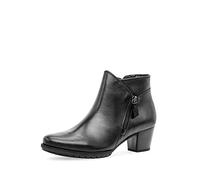 Gabor Femme Bottines, Dame Bottines,Demi-Bottes,Bottine,Haut de la Cheville,Fermeture éclair,Noir (Schwarz) / 57,40 EU / 6.5 UK