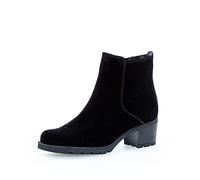 Gabor Femme Bottines, Dame Bottines,Demi-Bottes,Bottines,fourrés,Bottes d'hiver,Noir (Schwarz) / 47,42 EU / 8 UK