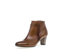 Gabor Femme Bottines | Dame Bottines | Haut de la Cheville | Fermeture éclair | Demi-Bottes | Bottine | Marron (Sattel) / 01 | 40 EU - 6.5 UK