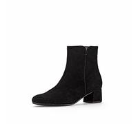 Gabor Femme Bottines, Dame Bottines,Semelle intérieure Amovible,Demi-Bottes,Bottine,Haut de la Cheville,Fermeture éclair,Noir (Schwarz) / 17,39 EU / 6 UK