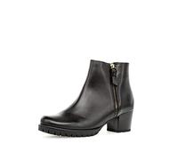 Gabor Femme Bottines, Dame Bottines,Semelle intérieure Amovible,Demi-Bottes,Bottines,fourrés,Bottes d'hiver,Noir (Schwarz) / 51,38 EU / 5 UK