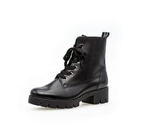 Gabor Femme Bottines, Dame Rangers,Semelle intérieure Amovible,Bottes à Lacets,Bottes d'hiver,Chaussures d'hiver,Noir (Schwarz) / 27,38 EU / 5 UK