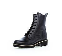 Gabor Femme Bottines, Dame Rangers,Semelle intérieure Amovible,Bottes,Demi-Bottes,Bottines,Bottines à Lacets,Noir (Schwarz) / 57,37 EU / 4 UK