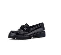 Gabor Femme Chaussures Basses, Dame Mocassin,Chaussons,Chaussures de collège,Loafer,Chaussures d'affaires,Noir (Schwarz) / 97,40.5 EU / 7 UK