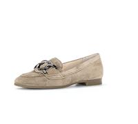 Gabor Femme Chaussures Basses, Dame Mocassin,Chaussons,Chaussures de collège,Loafer,Chaussures d'affaires,Beige (sesamo),39 EU / 6 UK