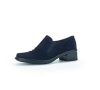 Gabor Femme Chaussures Basses, Dame Mocassin,Chaussons,Pantoufles,Chaussures de collège,Loafer,Chaussures d'affaires,Bleu (atlantik) / 16,40 EU / 6.5 UK