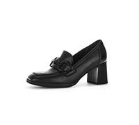 Gabor Femme Chaussures Basses, Dame Mocassin,Chaussons,Pantoufles,Chaussures de collège,Loafer,Chaussures d'affaires,Noir (Schwarz) / 27,38.5 EU / 5.5 UK