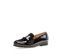 Gabor Femme Chaussures Basses, Dame Mocassin,Chaussons,Pantoufles,Chaussures de collège,Loafer,Chaussures d'affaires,Noir (Schwarz) / 37,37.5 EU / 4.5 UK
