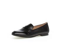 Gabor Femme Chaussures Basses, Dame Mocassin,Chaussons,Pantoufles,Chaussures de collège,Loafer,Chaussures d'affaires,Noir (Schwarz),39 EU / 6 UK
