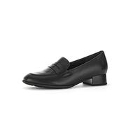 Gabor Femme Chaussures Basses, Dame Mocassin,Chaussons,Pantoufles,Chaussures de collège,Loafer,Chaussures d'affaires,Noir (Schwarz) / 27,38.5 EU / 5.5 UK
