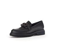 Gabor Femme Chaussures Basses, Dame Mocassin,Chaussons,Semelle intérieure Amovible,Chaussures de collège,Noir (Schwarz) / 57,41 EU / 7.5 UK