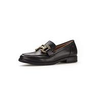 Gabor Femme Chaussures Basses, Dame Mocassin,Chaussons,Semelle intérieure Amovible,Pantoufles,Loafer,Noir (Schwarz) / 27,38.5 EU / 5.5 UK