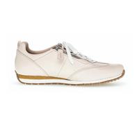 Gabor, Femme, Chaussures, Beige, Taille: 42 EU Baskets en cuir avec double fermeture éclair
