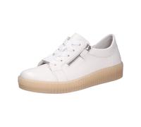 Gabor, Femme, Chaussures, Blanc, Taille: 37 EU Baskets en Cuir pour Femme