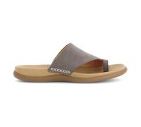 Gabor, Femme, Chaussures, Brun, Taille: 42 EU Mule en cuir gris avec technologie Best Fitting