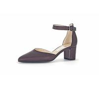 Gabor Femme Escarpins, Dame Escarpins à lanières,Escarpins Sangle,Bride Cheville,Sangles de Cheville,Porte-Talon,Violet (Prugna) / 63,39 EU / 6 UK