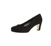 Gabor Femme Escarpins, Dame Escarpins Classiques,Chaussure de Cour,Escarpin de Bureau,Confortable,Chaussure d'affaires,Noir (Schwarz) / 47,39 EU / 6 UK
