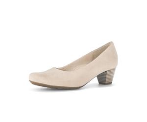 Gabor Femme Escarpins, Dame Escarpins Classiques,Escarpin de Bureau,Bureau,fermé,élégant,Noble,Confortable,Beige (Oak),43 EU / 9 UK