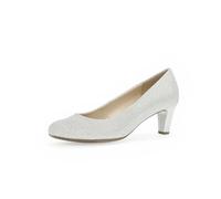 Gabor Femme Escarpins, Dame Escarpins Classiques,Noble,Escarpin de Mariage,Chaussures de soirée,Festif,élégante,Argent (Silber) / 60,37.5 EU / 4.5 UK