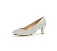 Gabor Femme Escarpins, Dame Escarpins Classiques,Noble,Escarpin de Mariage,Chaussures de soirée,Festif,élégante,Argent (Silber) / 60,37.5 EU / 4.5 UK