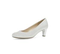 Gabor Femme Escarpins, Dame Escarpins Classiques,Noble,Escarpin de Mariage,Chaussures de soirée,Festif,élégante,Argent (Silber) / 60,37.5 EU / 4.5 UK