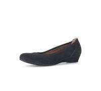 Gabor Femme Escarpins, Dame Wedges,Chaussures à Semelles compensées,Semelle à Talon compensé,élégant,Confortable,Bleu (Dark-Blue) / 46,38 EU / 5 UK