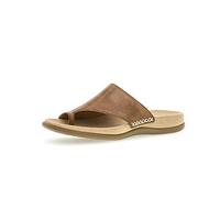 Gabor Femme Mules et Sabots, Dame Mules, glissières,séparateur d'orteils,Pantoufle de Jardin,Peanut,39 EU / 6 UK