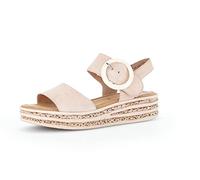 Gabor Femme Sandales, Dame Sandale à lanières,Chaussure d'été,Sandale d'été,Sandale,Confortable,Plate,Rouge,38.5 EU / 5.5 UK