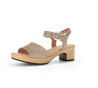 Gabor Femme Sandales, Dame Sandales à Plateforme,Sandale à Plateforme,Chaussure d'été,Confortable,Semelle épaisse,Beige (sesamo),39 EU / 6 UK