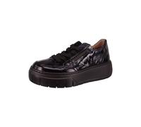 Gabor Femmes Baskets Low Top Largeur F 53.220 Noir