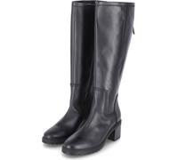 Gabor Femmes Bottes Noir Cuir lisse Fermeture éclair Taille : 7