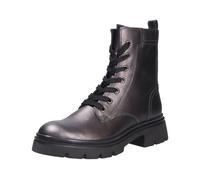 Gabor Femmes Bottines à lacets Platine Cuir lisse Taille : 44