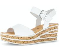 Gabor Femmes Sandales Haute Blanc Loisirs, Taille:EUR 41 | UK 7
