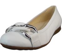 Gabor FLORENZ Ballerines - Chaussures basses pour femmes - Slipper blanc Loisirs NEUF