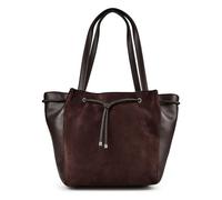 Gabor bags Letitia Sac à bandoulière zippé pour femme Marron Grand format