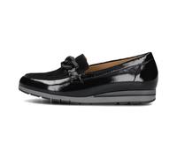 Gabor - Mocassins noirs en daim avec détail de chaîne - Femme - Chaussures - Noir - Taille: 37 EU