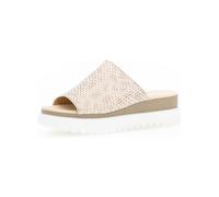 GABOR Mule beige / marron / blanc, Taille 40,5