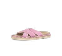 Gabor Mules pour femme, sabots, mules avec largeur supplémentaire modérée (G), ajustement parfait, Rose clair 10, 44 EU
