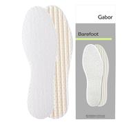 Gabor Paire de semelles pieds nus en 100% coton éponge contre la transpiration et les odeurs Absorption de l'humidité pour une fraîcheur durable tout au long de la journée Amortissement en latex
