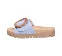 Gabor - Pantolette en suède - Femme - Chaussures - Bleu - Taille: 40 EU