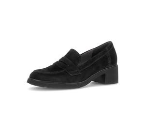 Gabor Pantoufles et mocassins pour femme 4007.01 en daim noir