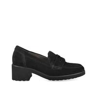 Gabor Pantoufles et mocassins pour femme 4007.01 en daim noir, Noir , 37.5 EU